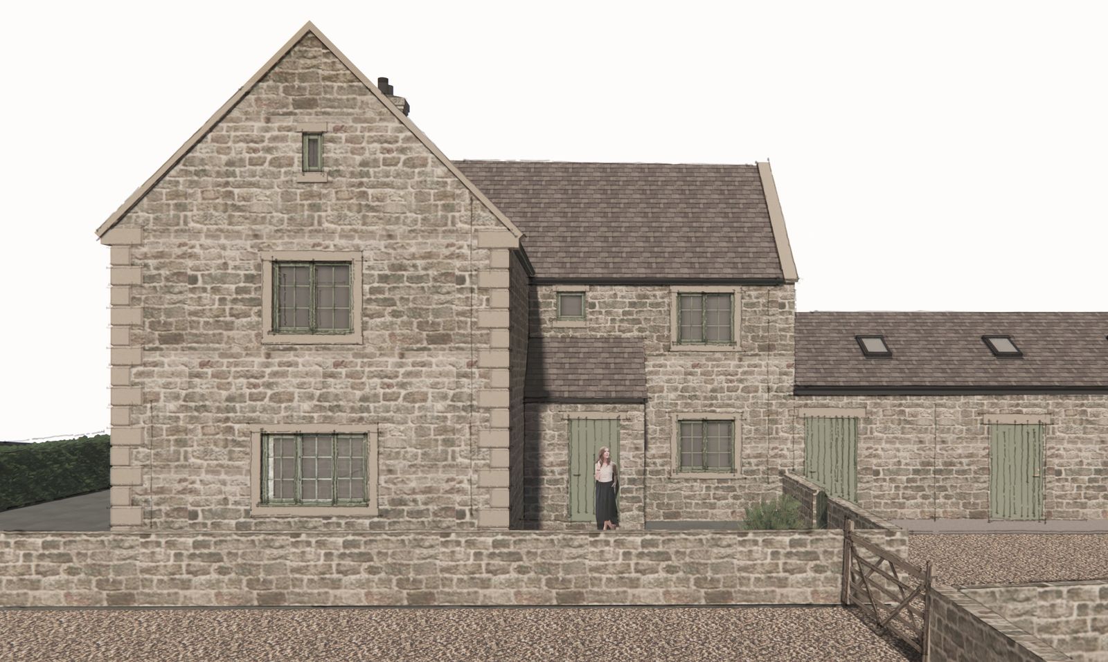 Menel Farmhouse by Lang Architects