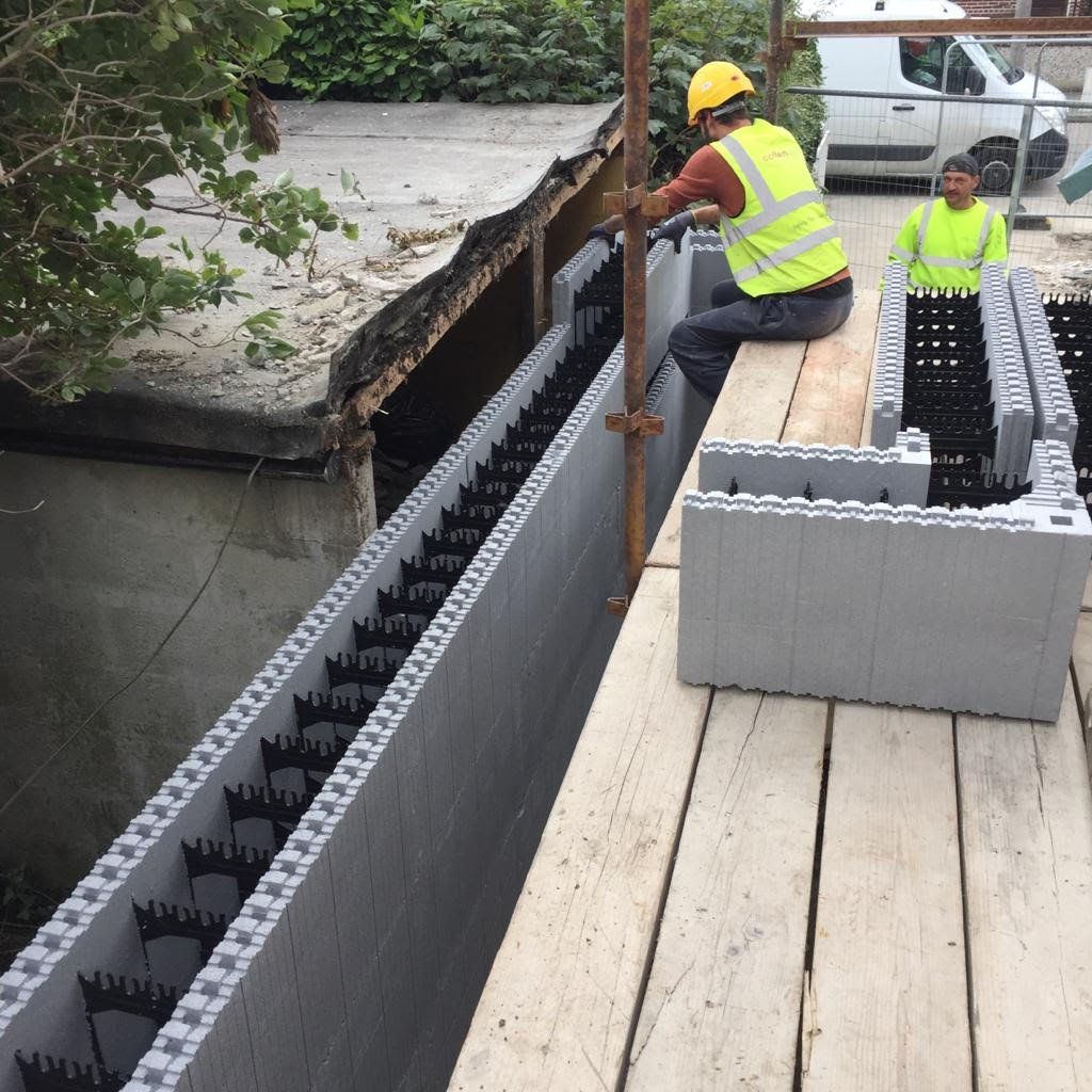 Amvic ICF block detail