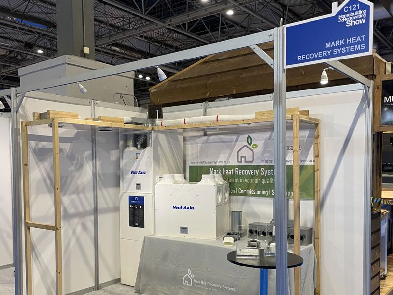 Mark Heat Recovery Systems exhibition stand